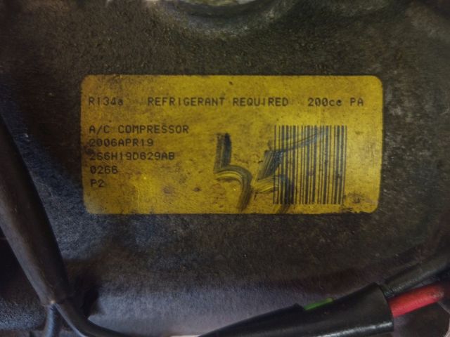 bontott FORD FIESTA V Klímakompresszor