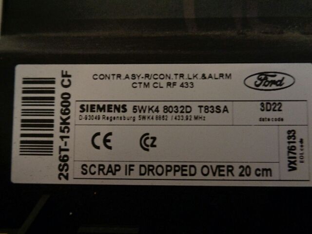 bontott FORD FIESTA V Komfort Elektronika