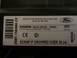 bontott FORD FIESTA V Komfort Elektronika