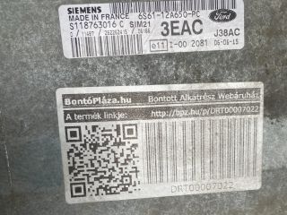 bontott FORD FIESTA V Motorvezérlő