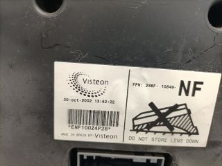 bontott FORD FIESTA V Kilométeróra