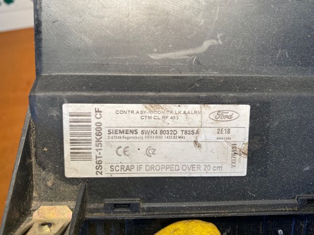 bontott FORD FIESTA V Komfort Elektronika