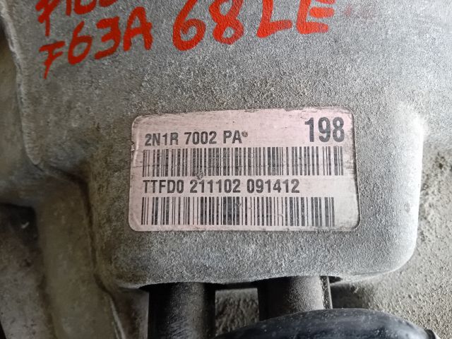 bontott FORD FIESTA V Váltó (Mechanikus)