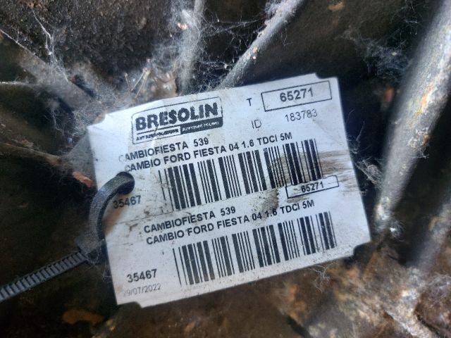 bontott FORD FIESTA V Váltó (Mechanikus)