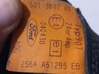 bontott FORD FIESTA V Bal első Biztonsági Öv