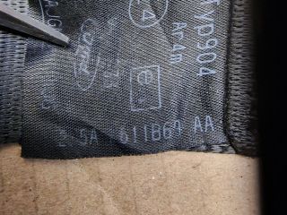 bontott FORD FIESTA V Bal hátsó Biztonsági Öv