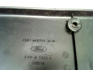 bontott FORD FIESTA V Csomagtérajtó Burkolat (Részeivel)