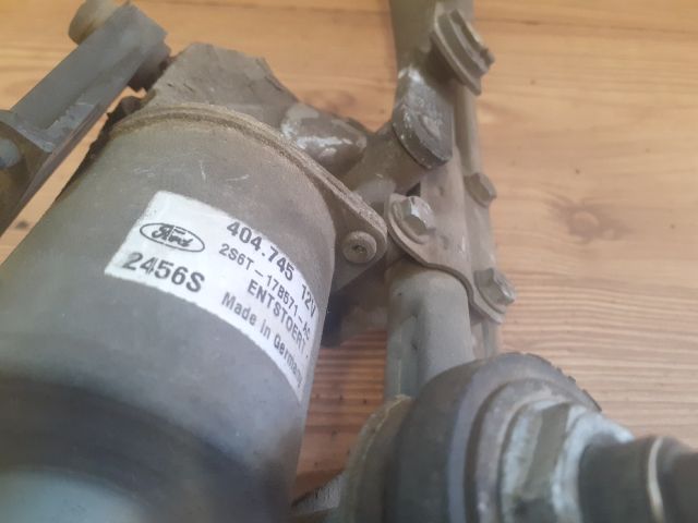 bontott FORD FIESTA V Első Ablaktörlő Szerkezet Motorral