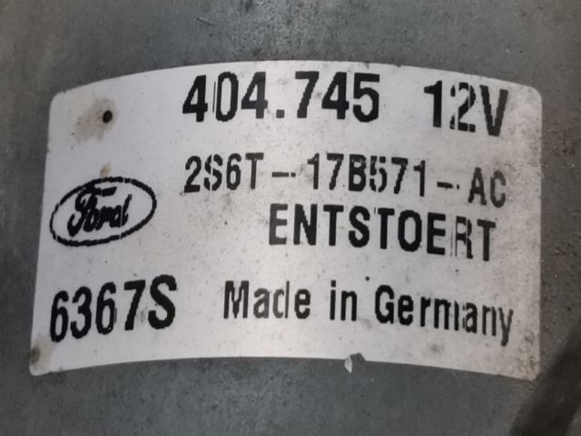 bontott FORD FIESTA V Első Ablaktörlő Szerkezet Motorral