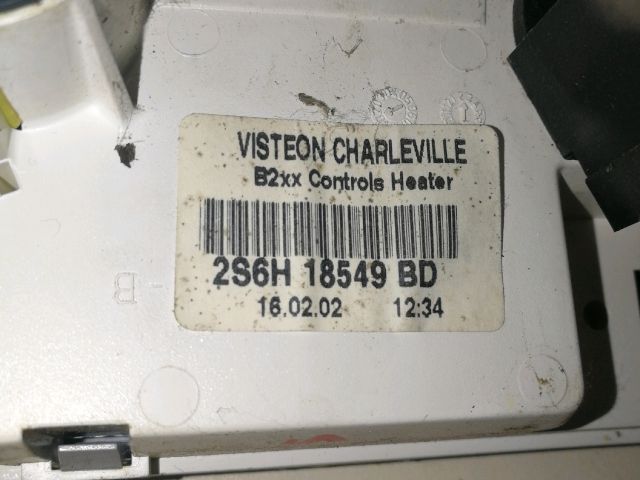 bontott FORD FIESTA V Fűtéskapcsoló (Nem klímás)