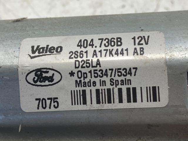 bontott FORD FIESTA V Hátsó Ablaktörlő Motor