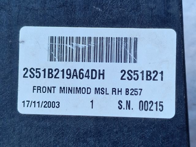 bontott FORD FIESTA V Jobb első Ajtózár