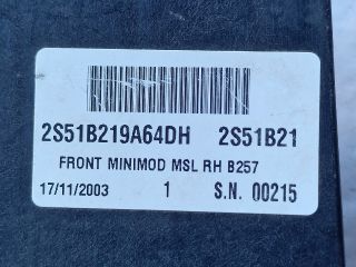 bontott FORD FIESTA V Jobb első Ajtózár