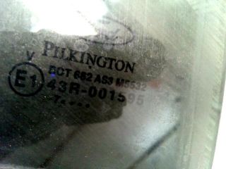 bontott FORD FIESTA V Jobb hátsó Ablak