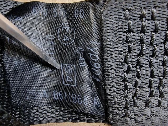 bontott FORD FIESTA V Jobb hátsó Biztonsági Öv