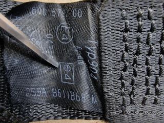 bontott FORD FIESTA V Jobb hátsó Biztonsági Öv