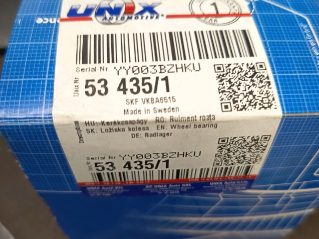 bontott FORD FIESTA V Kerékcsapágy