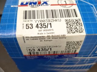 bontott FORD FIESTA V Kerékcsapágy