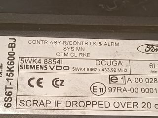 bontott FORD FIESTA V Komfort Elektronika