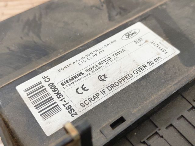 bontott FORD FIESTA V Komfort Elektronika