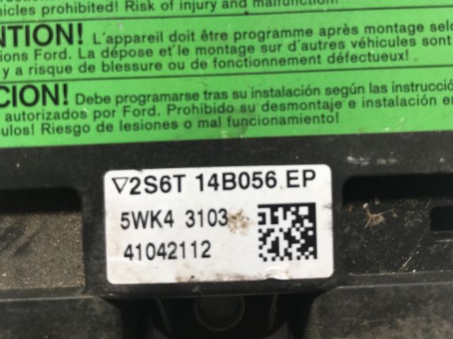 bontott FORD FIESTA V Légzsák Elektronika