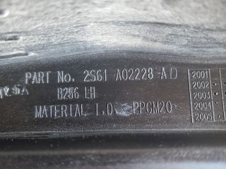 bontott FORD FIESTA V Levélrács