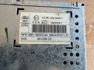 bontott FORD FIESTA V Rádió / CD