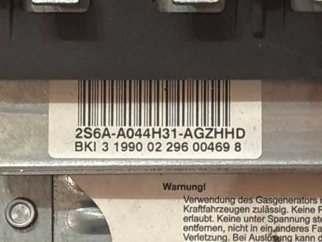 bontott FORD FIESTA V Utasoldali Légzsák