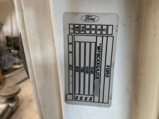 bontott FORD FIESTA VAN Jobb első Ajtó (Üres lemez)