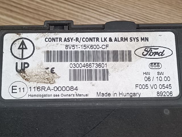 bontott FORD FIESTA VI Komfort Elektronika