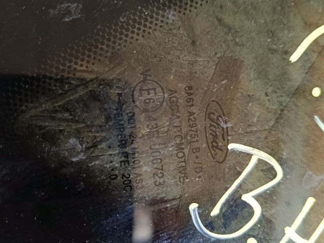 bontott FORD FIESTA VI Bal C Oszlop Oldalablak Üveg