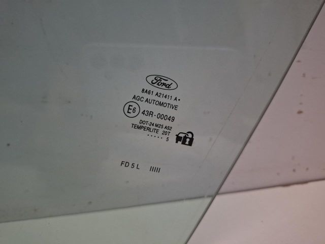 bontott FORD FIESTA VI Bal első Ablak