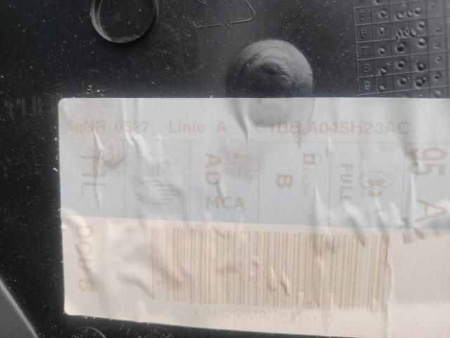 bontott FORD FIESTA VI Bal hátsó Ablakemelő Szerkezet (Mechanikus)