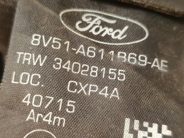 bontott FORD FIESTA VI Bal hátsó Biztonsági Öv