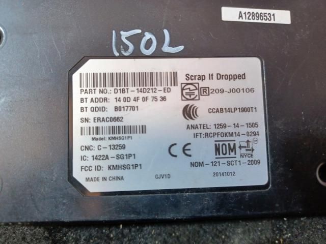 bontott FORD FIESTA VI Bluetooth Elektronika