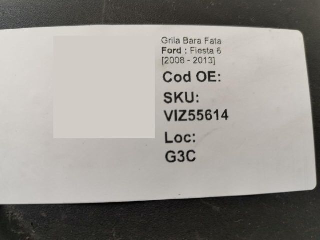 bontott FORD FIESTA VI Hűtőrács