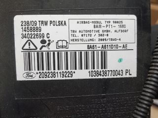 bontott FORD FIESTA VI Jobb Függönylégzsák és Oldallégzsák