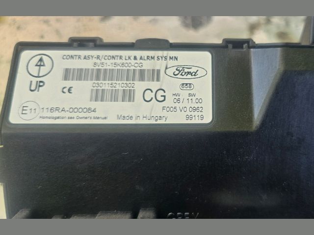 bontott FORD FIESTA VI Központizár Elektronika