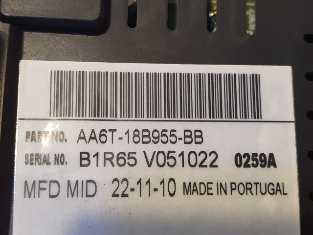 bontott FORD FIESTA VI Multifunkciós Kijelző