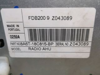 bontott FORD FIESTA VI Rádió / CD