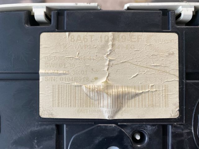 bontott FORD FIESTA VII Kilométeróra