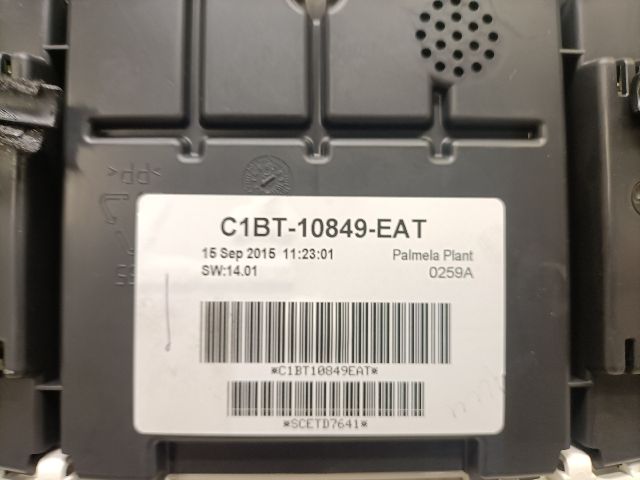 bontott FORD FIESTA VII Kilométeróra