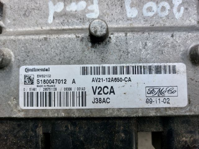 bontott FORD FIESTA VII Motorvezérlő