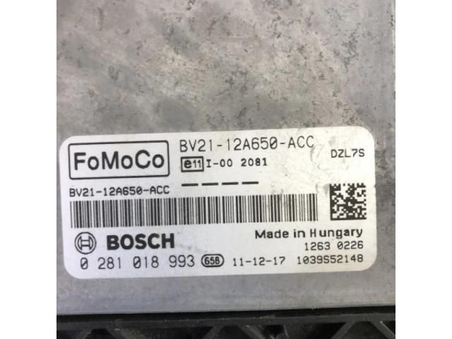 bontott FORD FIESTA VII Motorvezérlő