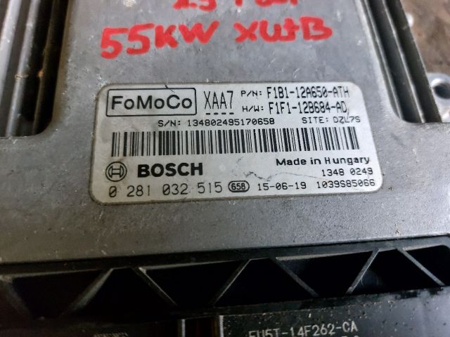 bontott FORD FIESTA VII Motorvezérlő