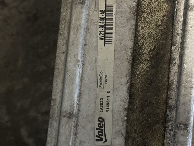 bontott FORD FIESTA VII Intercooler