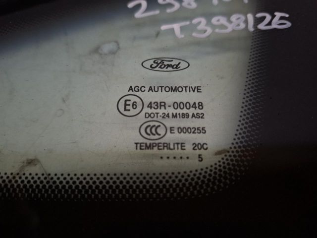 bontott FORD FIESTA VII Bal A Oszlop Oldalablak Üveg