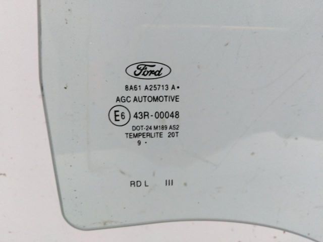 bontott FORD FIESTA VII Bal hátsó Ablak