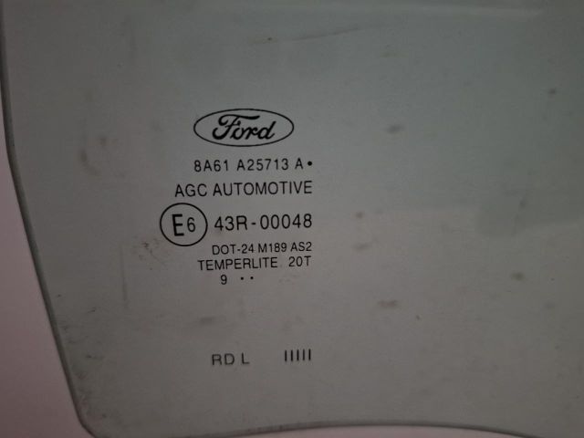 bontott FORD FIESTA VII Bal hátsó Ablak