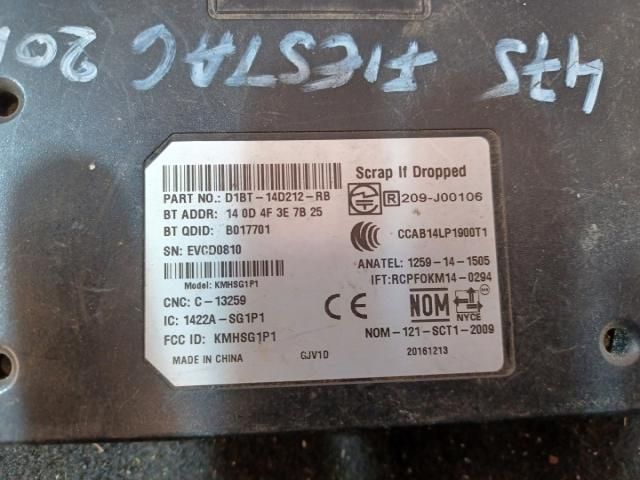 bontott FORD FIESTA VII Bluetooth Elektronika